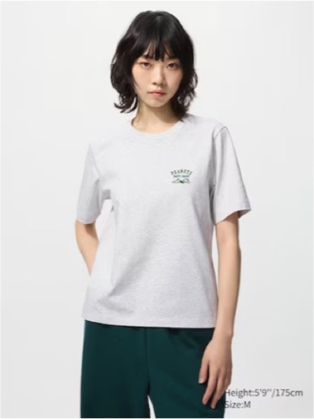 Uniqlo Peanuts Collab Graphic Crewneck T-Shirt